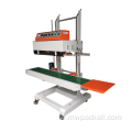 Verticale continue bandafdichter 15kg Laad Plastic zakafdichtingsmachine Automatische verticale filmafdichtmachine